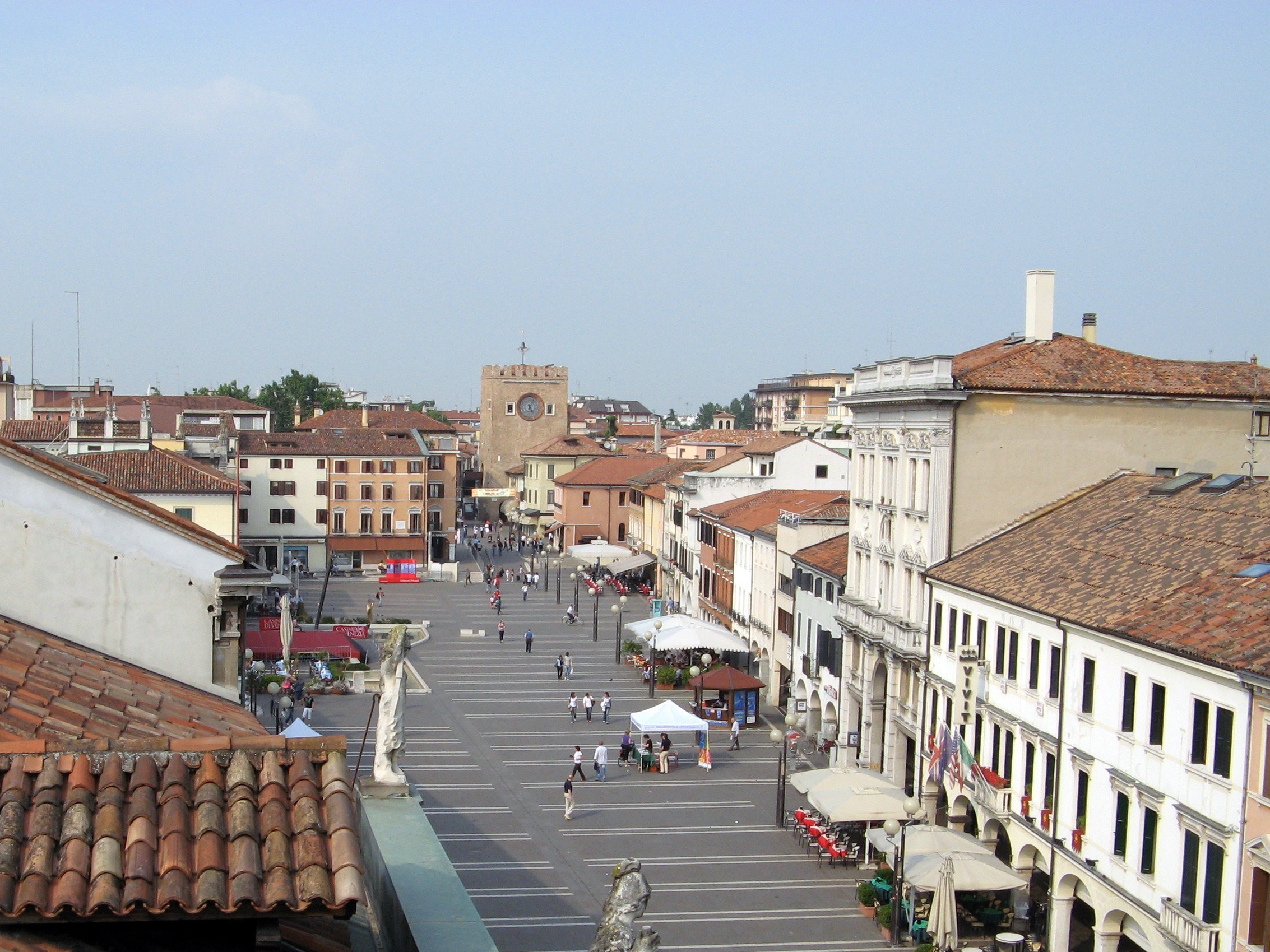 Piazza Ferretto in Mestre